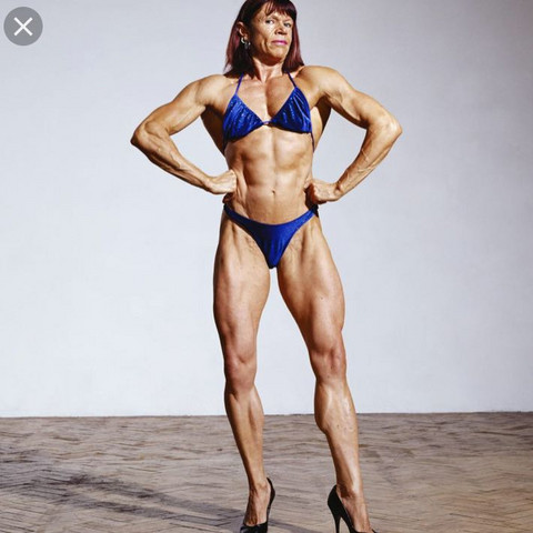 Weibliche Muskeln, Diese Starke Lady Hat Stählerne Muskeln Und Macht Was Sie Will